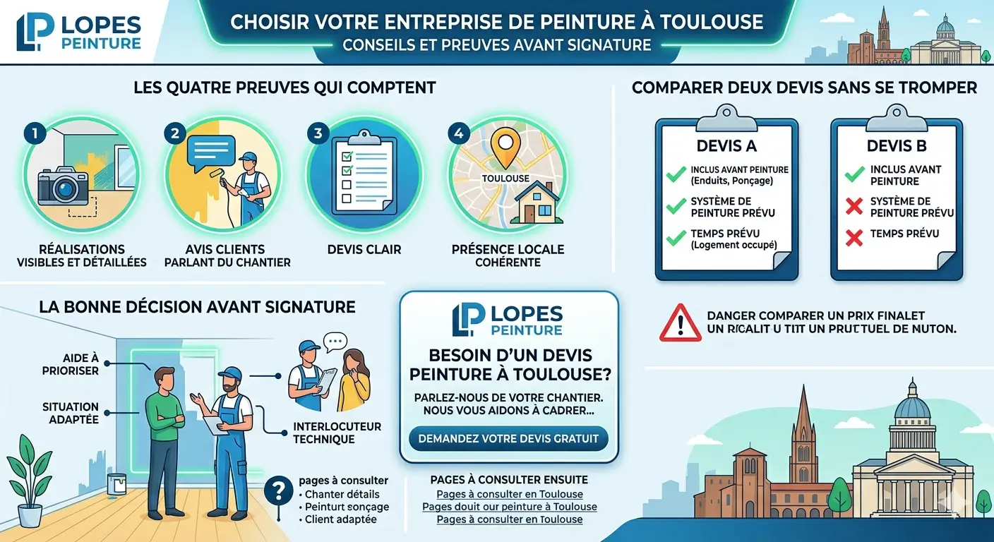 Comment choisir une entreprise de peinture a Toulouse ?