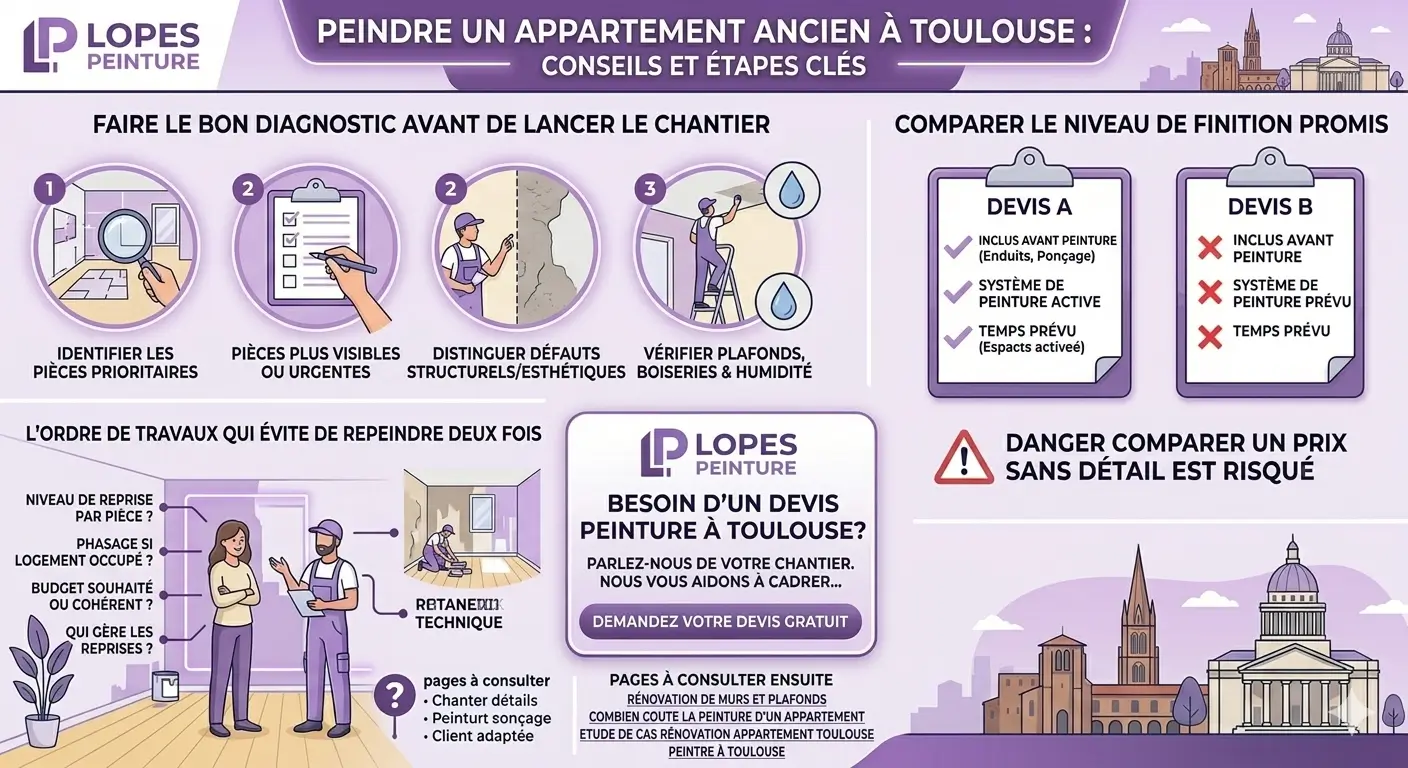 Comment renover un appartement ancien a Toulouse ?