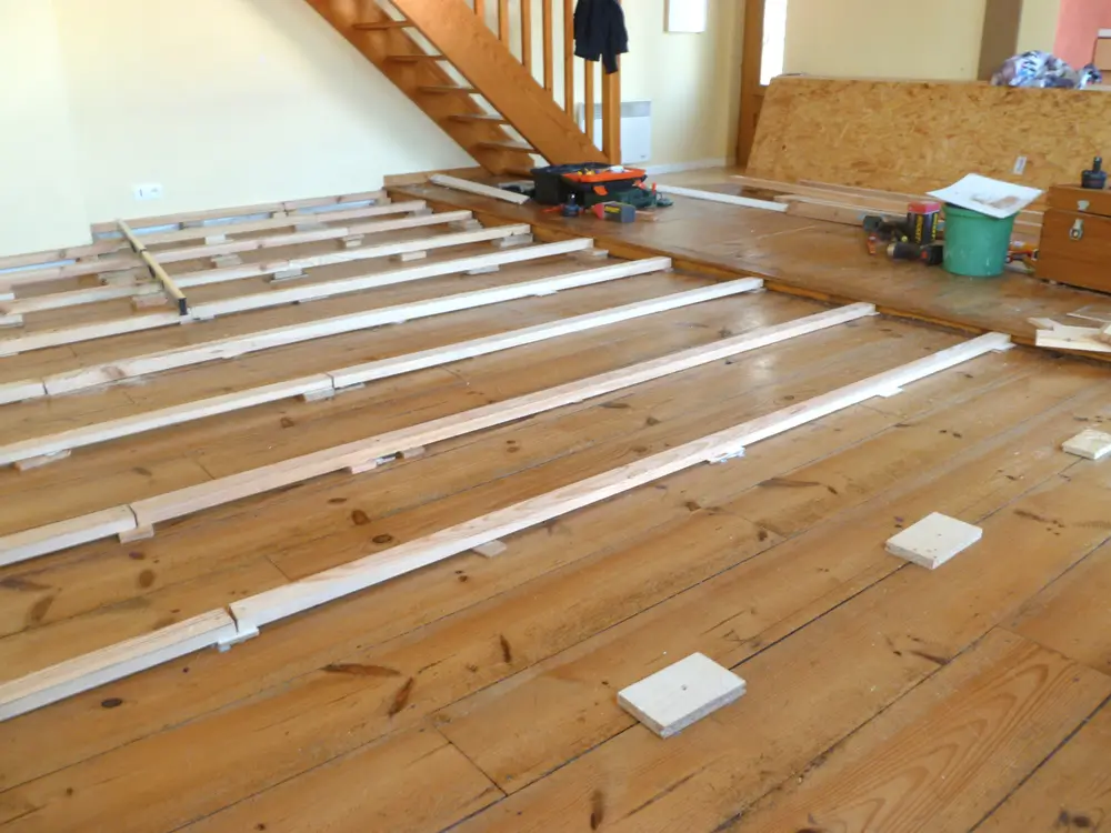 Prix d'un solivage de parquet au m2 : structure, materiaux et budget reel en renovation