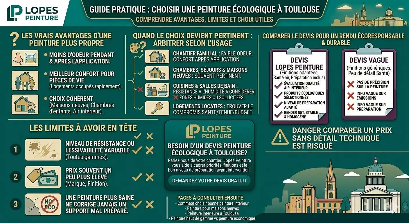 Peinture ecologique : avantages et inconvenients